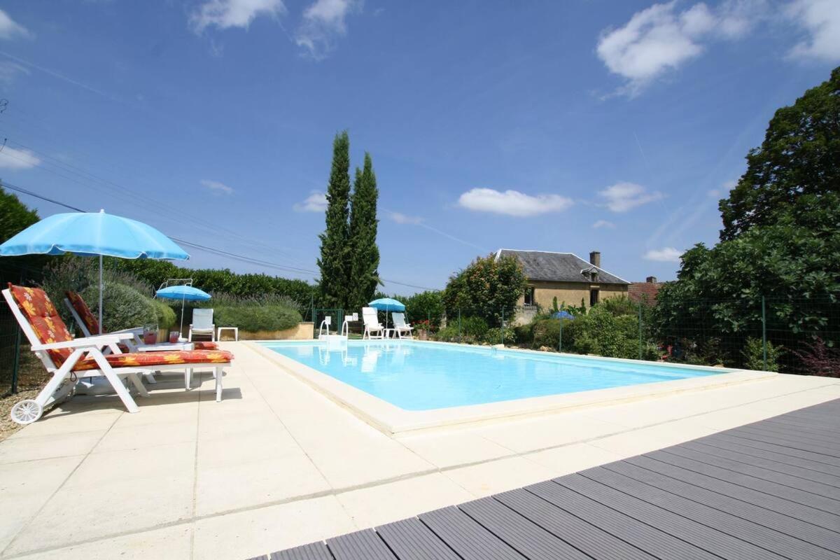 La Vieille Ferme: Superbe Complexe De 3 Gites En Pierre Avec Piscine Au Coeur Du Perigord Noir Saint-Genies Bagian luar foto