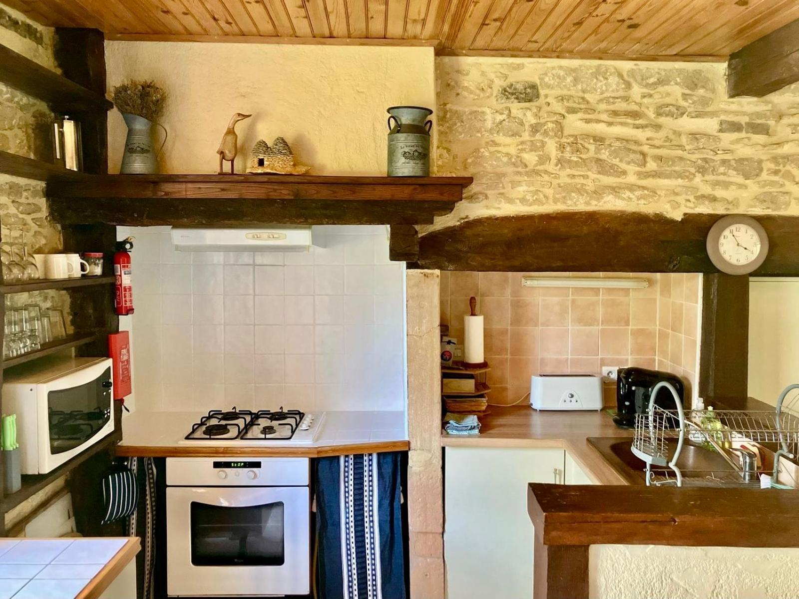 La Vieille Ferme: Superbe Complexe De 3 Gites En Pierre Avec Piscine Au Coeur Du Perigord Noir Saint-Genies Bagian luar foto