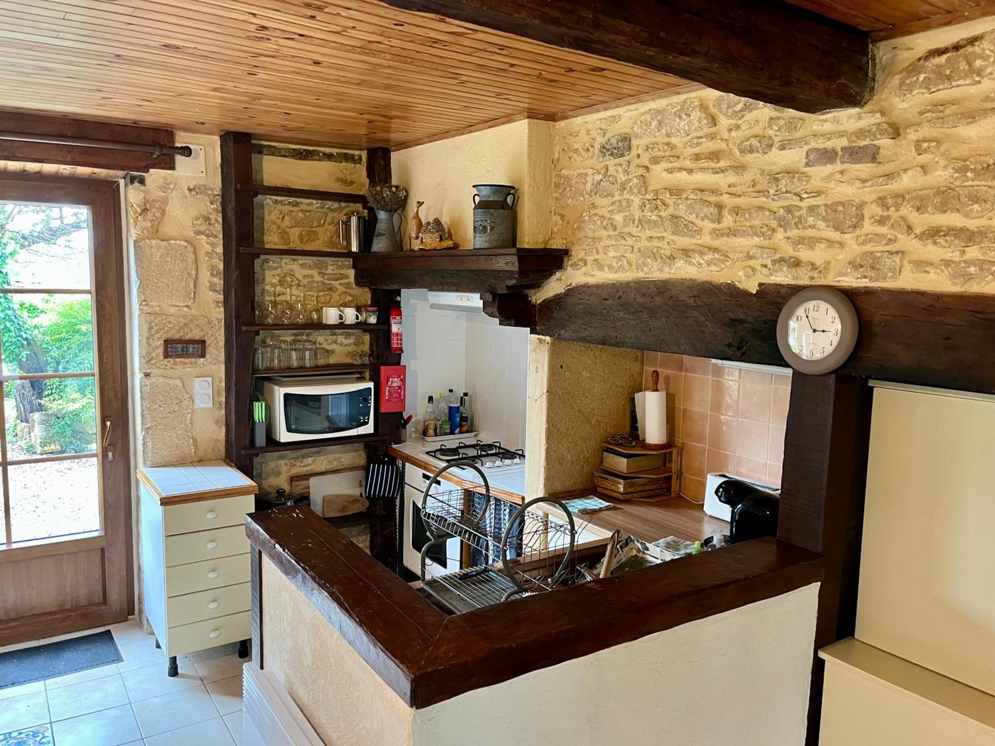 La Vieille Ferme: Superbe Complexe De 3 Gites En Pierre Avec Piscine Au Coeur Du Perigord Noir Saint-Genies Bagian luar foto